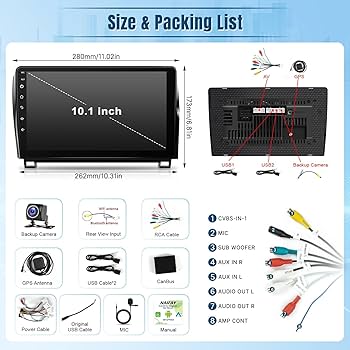 Amazon.com: Naifay Android Car Stereo for Toyota Tundra (Fit