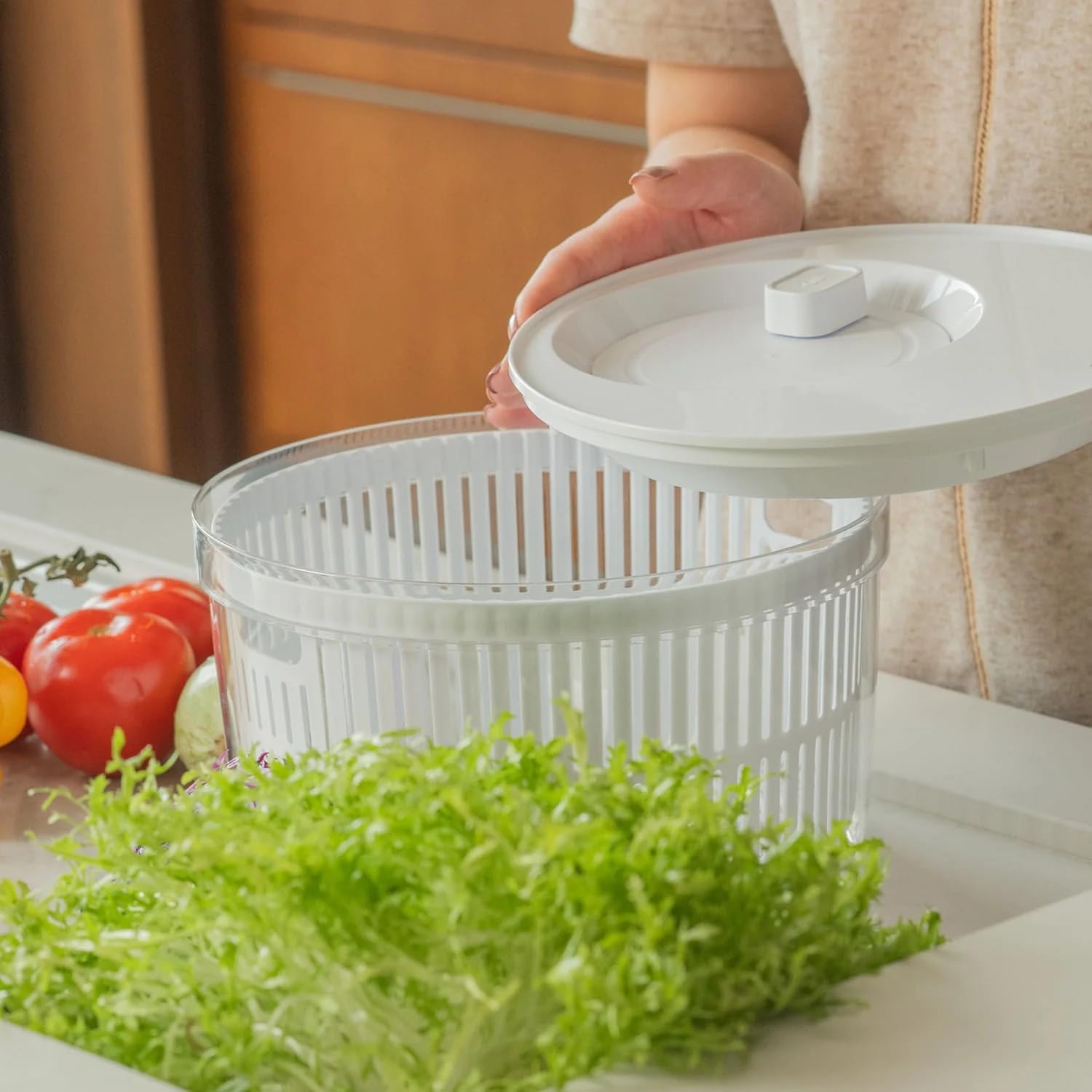 Organizador e Secador de Saladas 5,5L