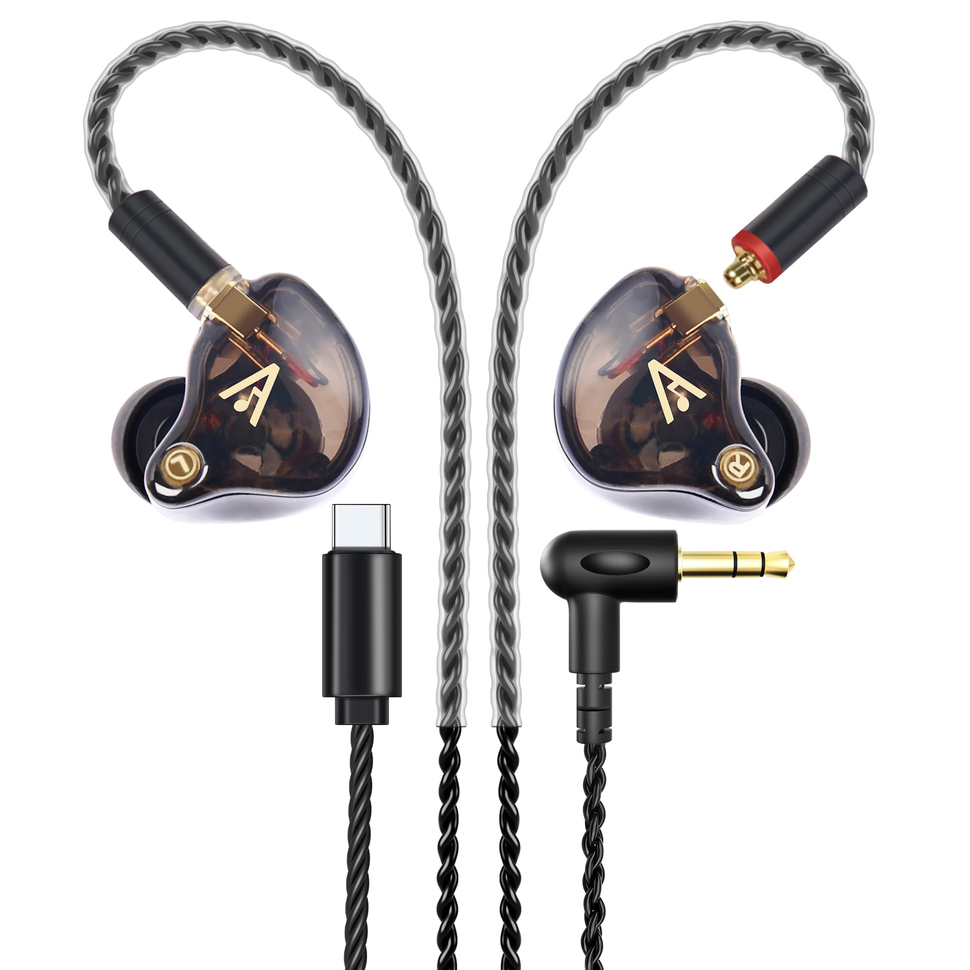 Amazon.com: Audiovance Vibes 201C Wired Earbuds in-Ear Headphones