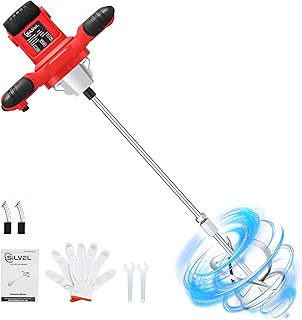 SILVEL Electric Concrete Mixer with Adjustable Speed