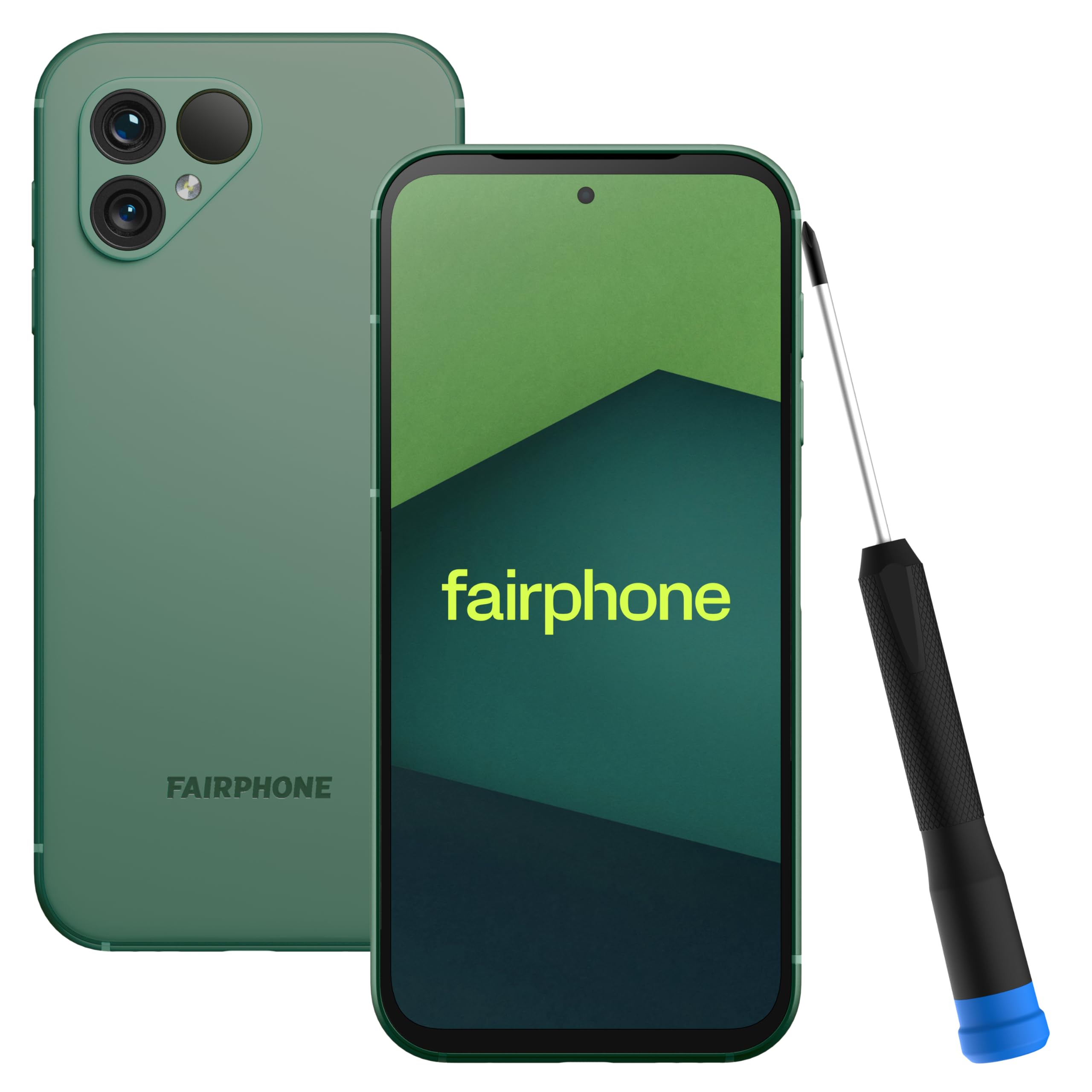 schermo cellulare sostenibile fairphone 5 5g con schermo 646 polze