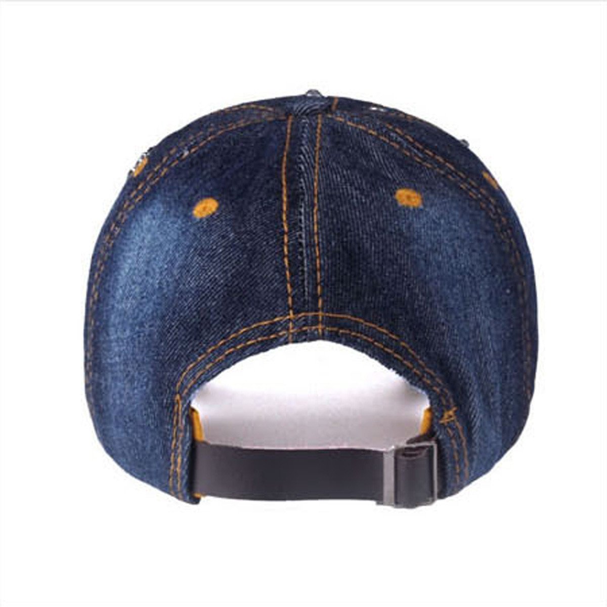Women\'s Hat Baseball Cap Blue Denim with Tons of BLING !!‎ DIVA Rhinestone Denim Baseball Cap - Adult Size Bling Hat - Etsy main image 2