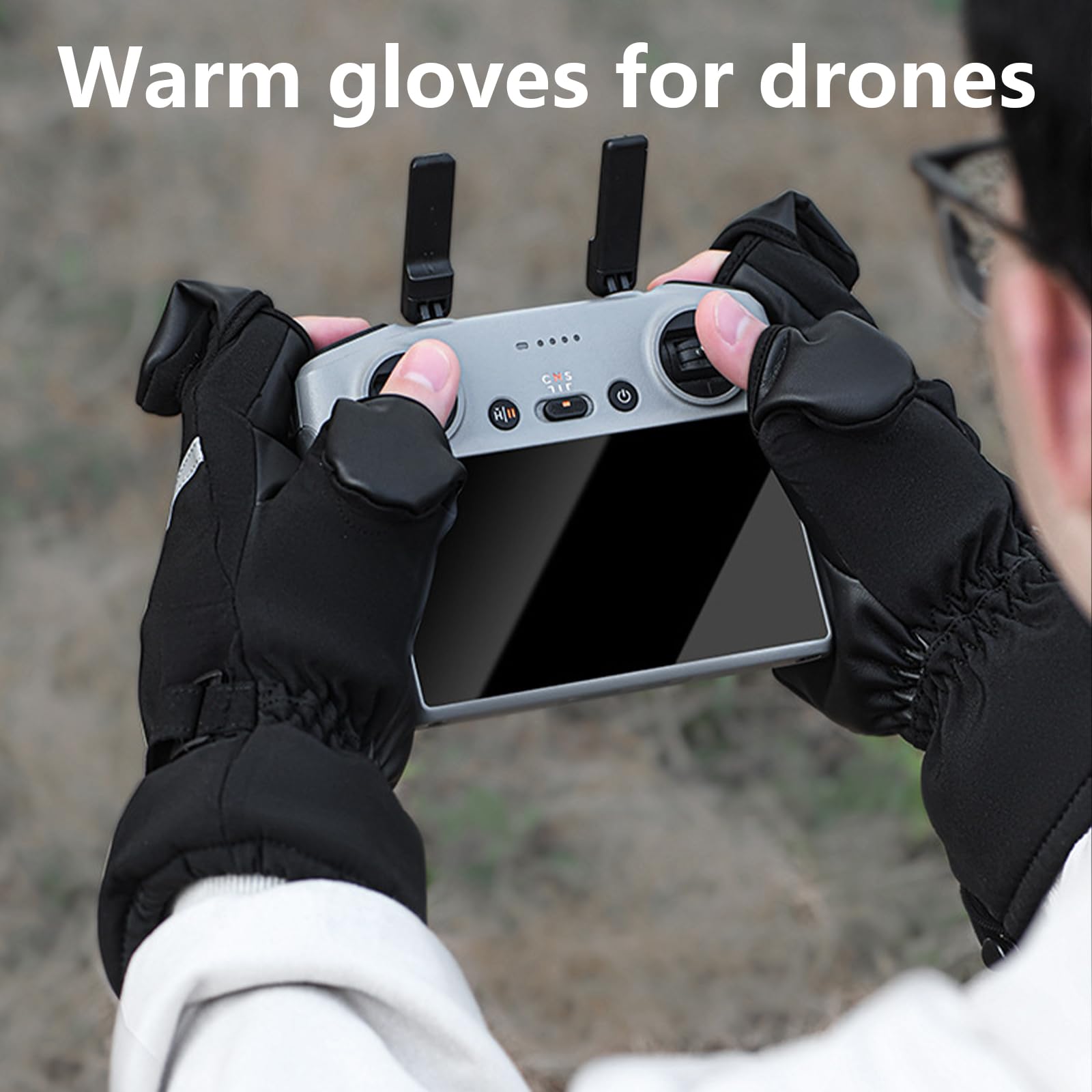 Fhkpsqkcn Outdoor Kamera Handschuhe Drohnen Handschuhe Winter Warme Handschuhe Für Fernbedienung Fotografie Handschuhe Handschuhe Für Erwachsene Und Teenager Fashion