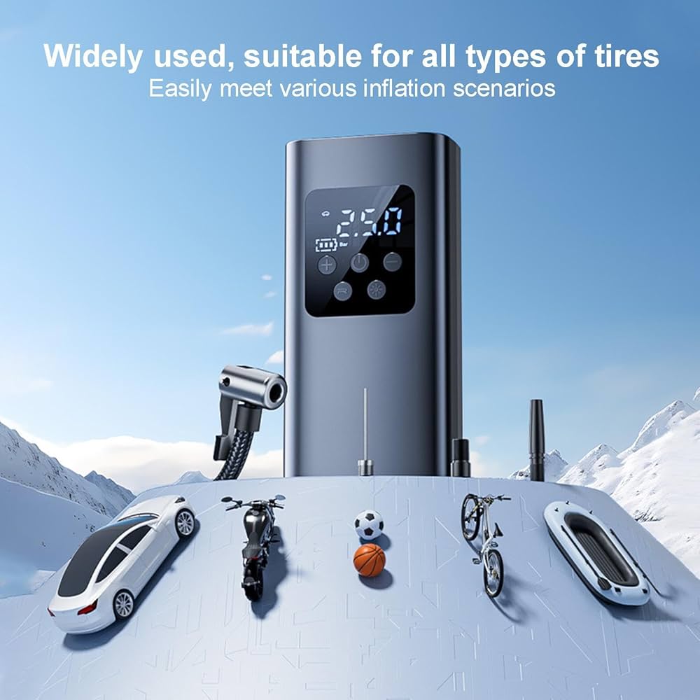 電動 空気いれ 車の空気圧縮機 タイヤインフレータポータブルエアコンプレッサー 電動 空気いれ 車の空気圧縮機 タイヤインフレータポータブル