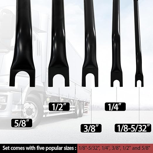 SUGOOE 42400 5 Piezas Herramienta Desconexión Línea Aire, Herramientas Camión miniatura 3