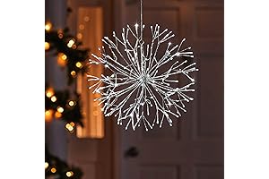 Christmas Hanging Starburst Sphere Lights
