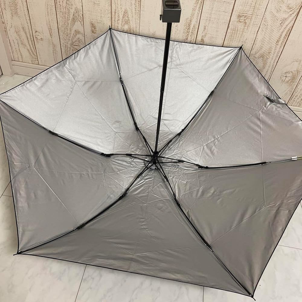 ★新品★ハンウェイ　HANWAY　晴雨兼用　折りたたみ傘　UV加工　撥水　茶 HAN0125S0018_zo_a001.jpg