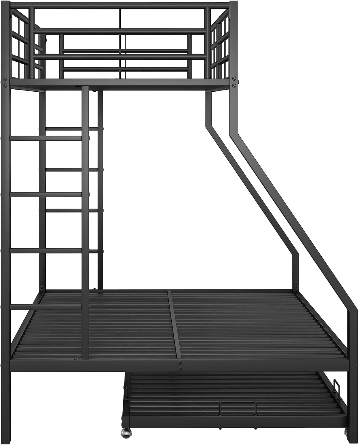 Side view of Moimhear Bunk Bed showing ladder