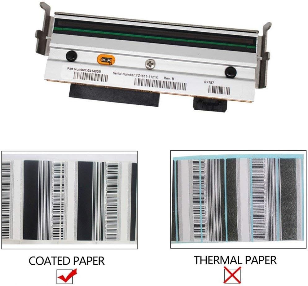 Print Head Printhead For Zebra S4M Label Printer 203dpi G41400M KPA-104-8MTA4-ZB4