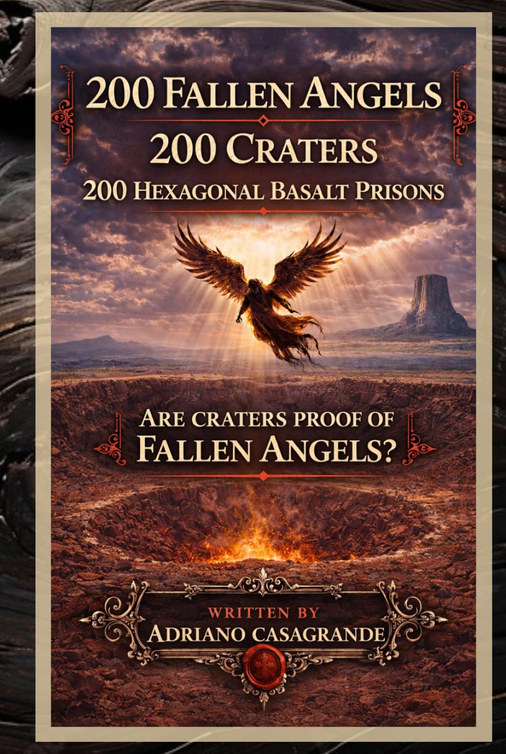 200 FALLEN ANGELS 200 CRATERS 200 HEXAGONAL BASALT PRISONS: ARE CRATERS PROOF OF FALLEN ANGELS?