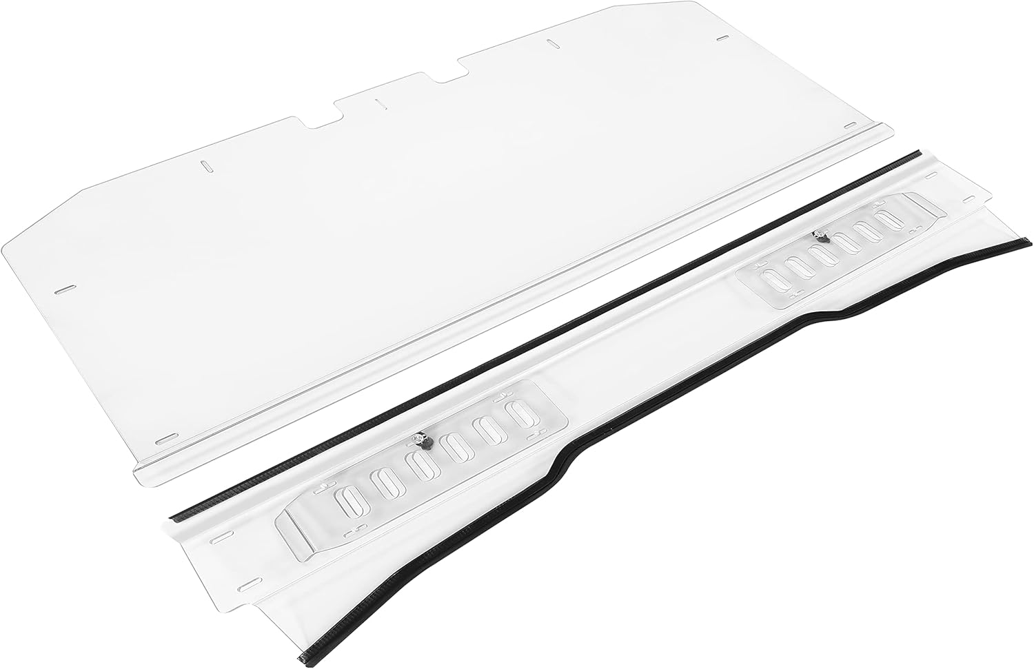 Kojem Front Vented Windshield Compatible with 2016-2023 Honda Pioneer 1000 1000-5 Full UTV Windscreen Accessories Clear