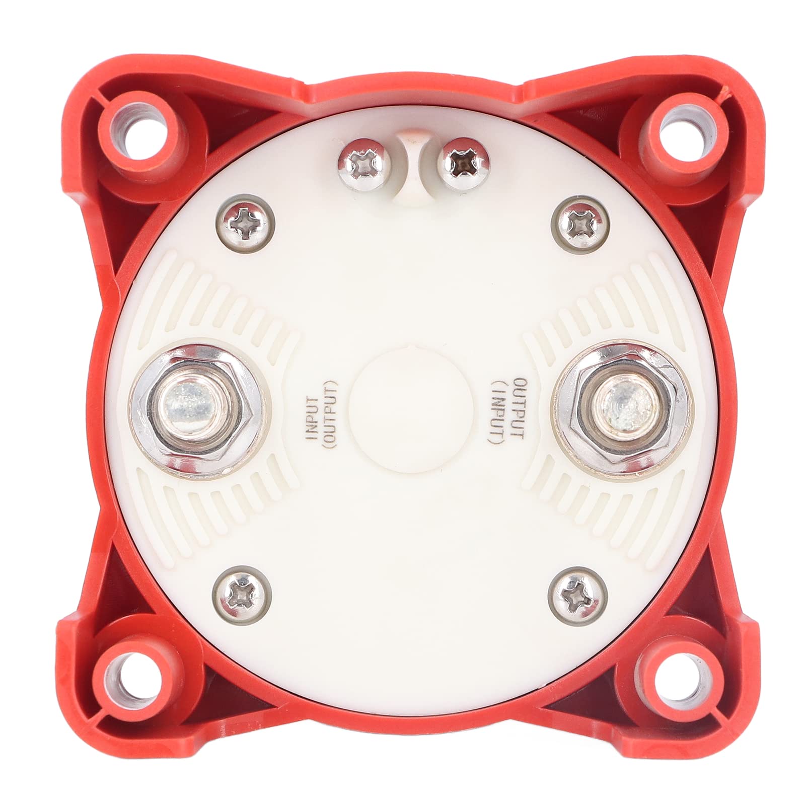 Interrupteur de Batterie KIMISS Blue Sea, Interrupteur de Batterie 350A, Type à Bouton 48VDC, Isolateur de Déconnexion D'alimentation à Circuit Unique pour Remorque de Camion de Voiture de Bateau Mari