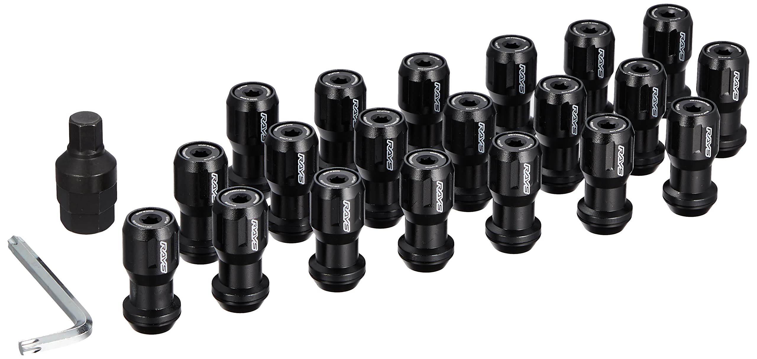 Amazon | フォーミュラナットセット L45 FN-2 M12x1.25 BK