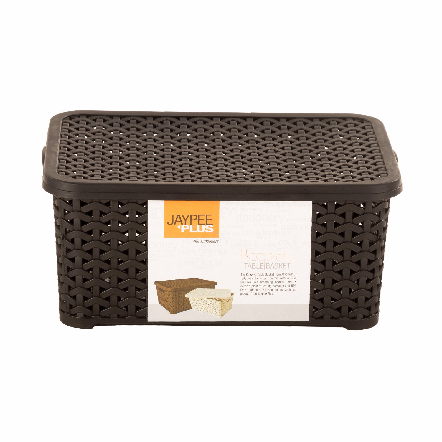 Jaypee plus Keep All with Cover Big & Small, Black (Pack of 2) - Image 4 thumbnail