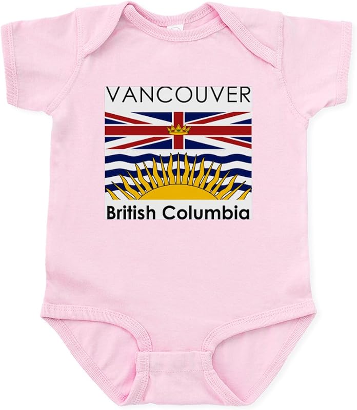 CafePress Vancouver British Columbia Body infantil para bebé