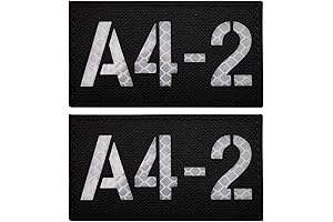 Personalized Infrared IR Call Sign Reflective Patch