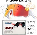 ROCKBROS Polarized Kids Sunglasses Boys Girls,Sports Cycling Glasses with Straps Baseball Softball Sunglasses Age 6-14