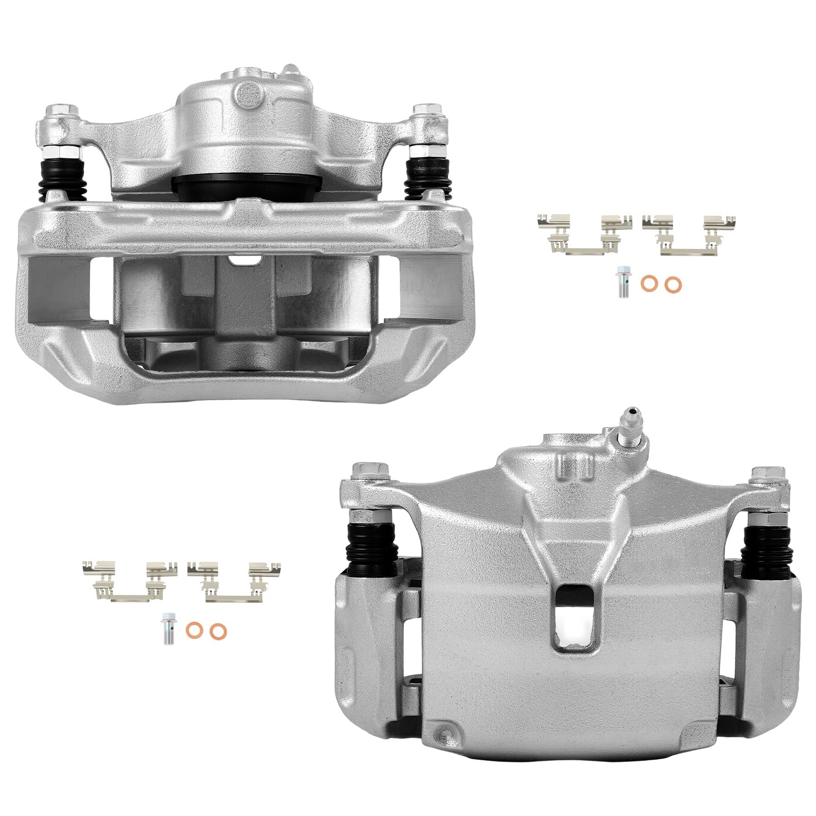 SCITOO 19B7158 19B7159 Front Left &amp; Right Disc Brake Calipers w/Bracket