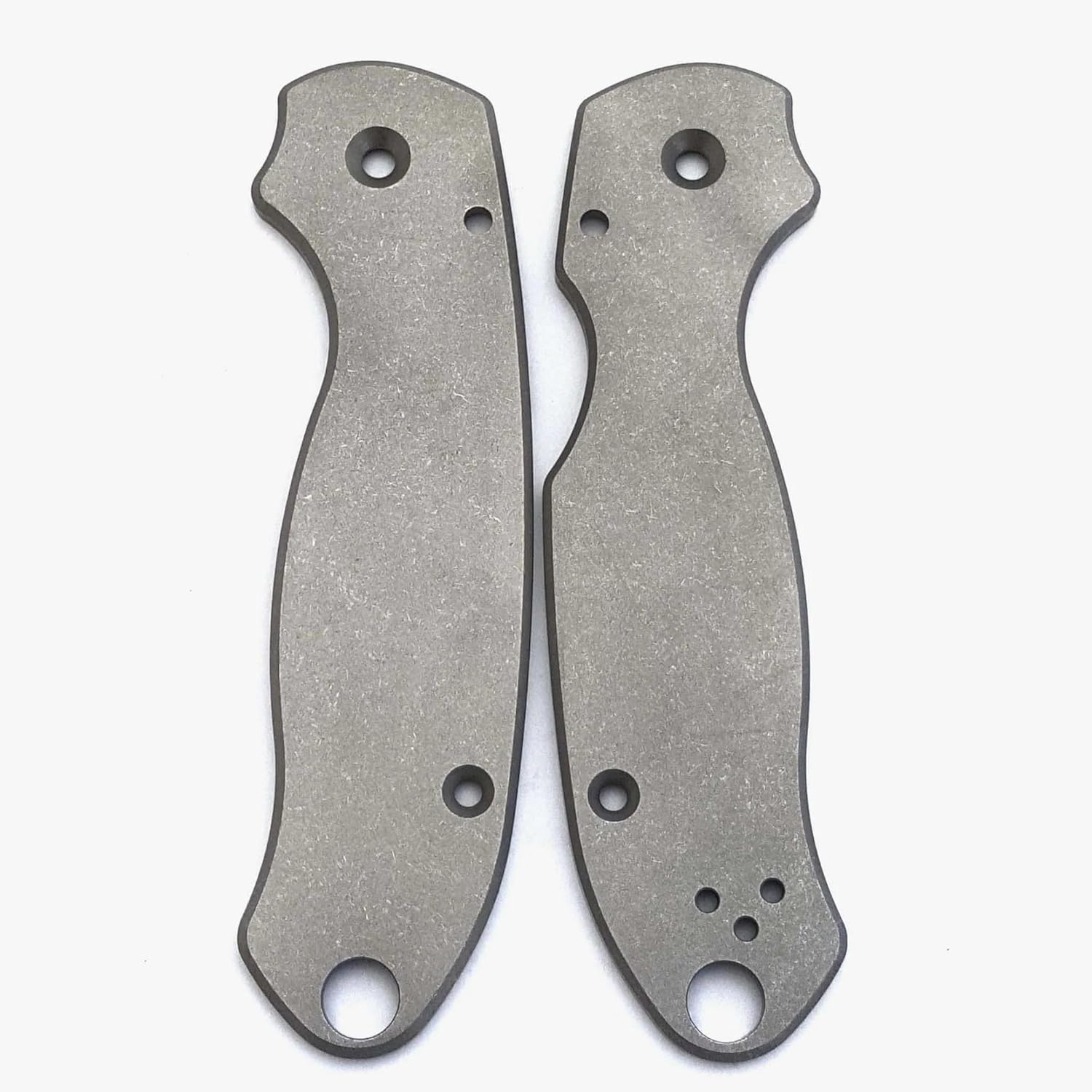 Flytanium Classic Titanium Knife Scales Compatible with Spyderco Para 3 EDC Knife – FLY-0569