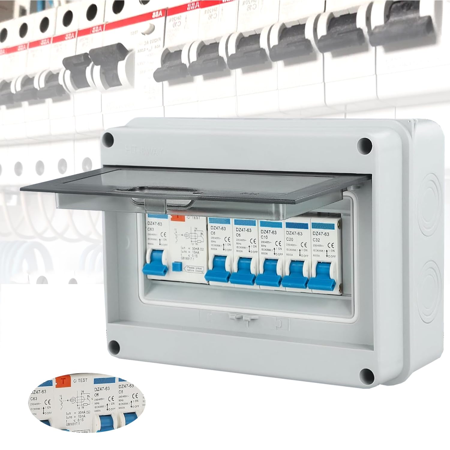 5 Way Consumer Unit Circuit Breaker - Image 4