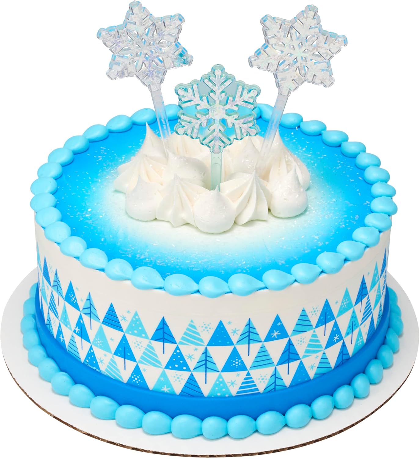 Bakery Crafts Edible Glitter, White Stars, 4oz, Glimmering Elegance For Celebration Cake Decorating, Cupcakes, Cookies, Handheld Bottle, Food Safe - White Stars