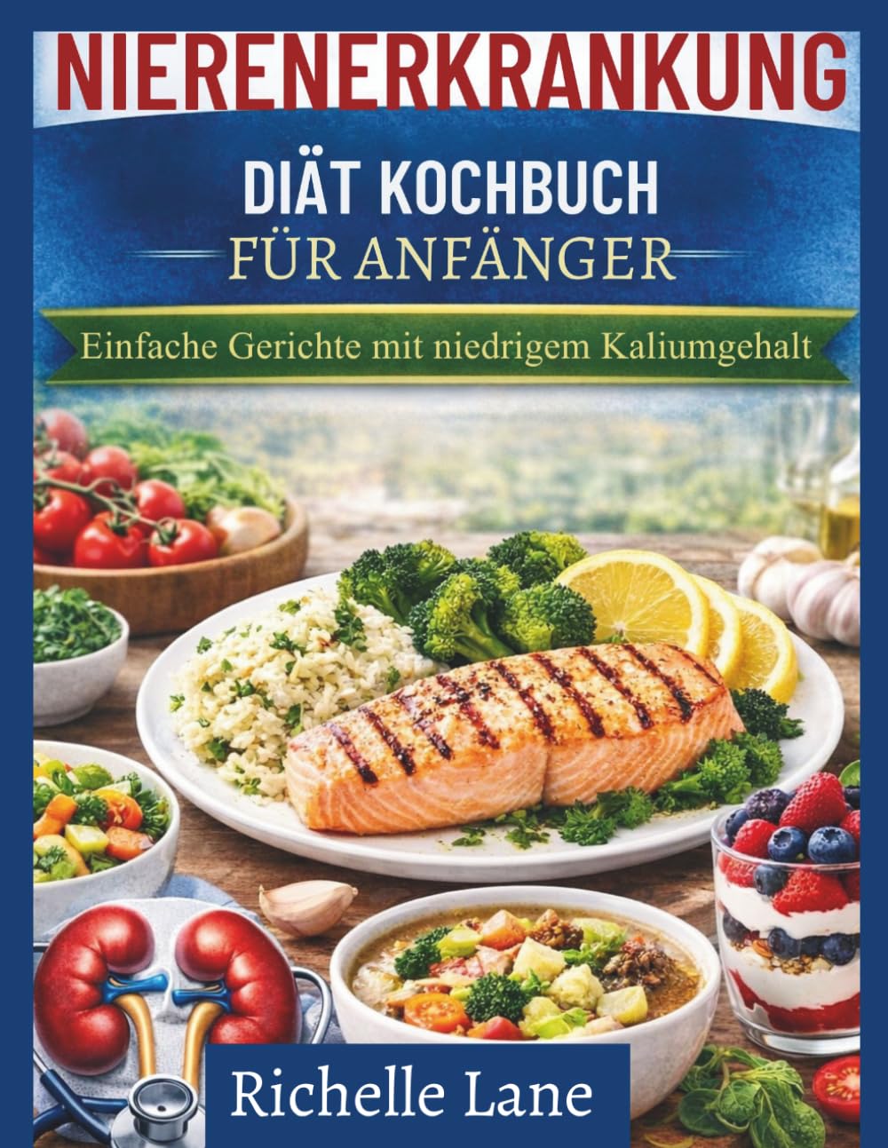 NIERENERKRANKUNG DIÄT KOCHBUCH für Anfänger: Einfache Gerichte mit niedrigem Kaliumgehalt