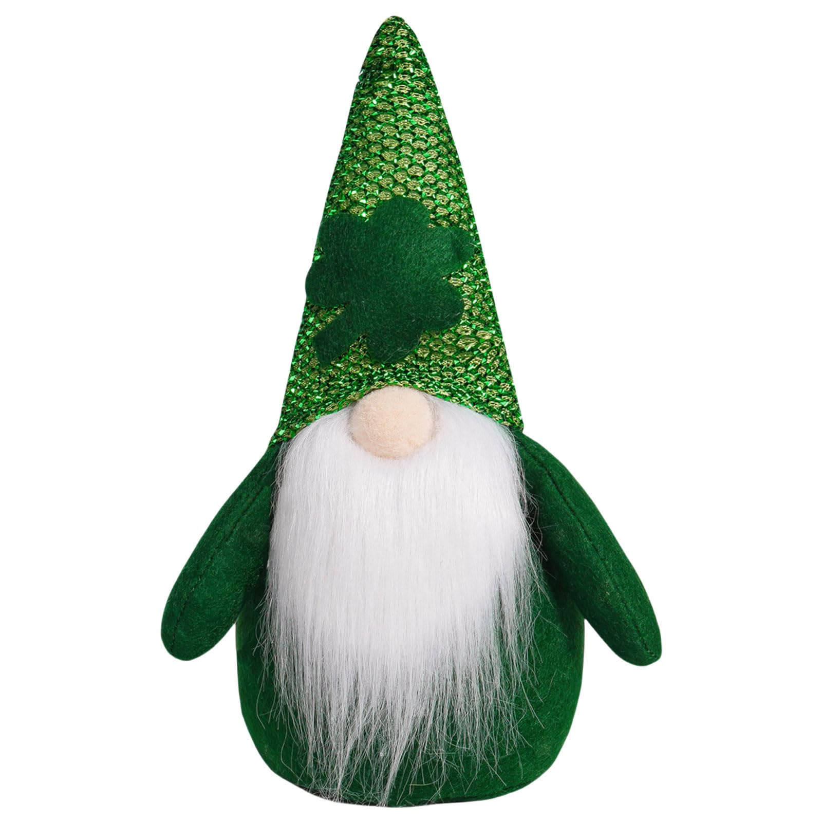 Hsioluted Irish Festival Plush Dwarf Ornament for Tiered Tray Home Garden Decoration Irish Festival Decoration Table Centerpieces