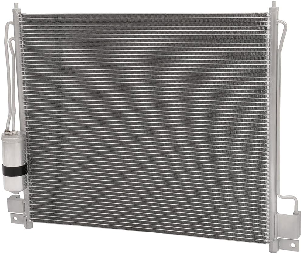 3331 Air Conditioning Condenser Compatible with 2005-2017 for Nissan Frontier 4.0L 2006-2008 2011-2015 for Nissan Frontier 2.4L AC Condenser