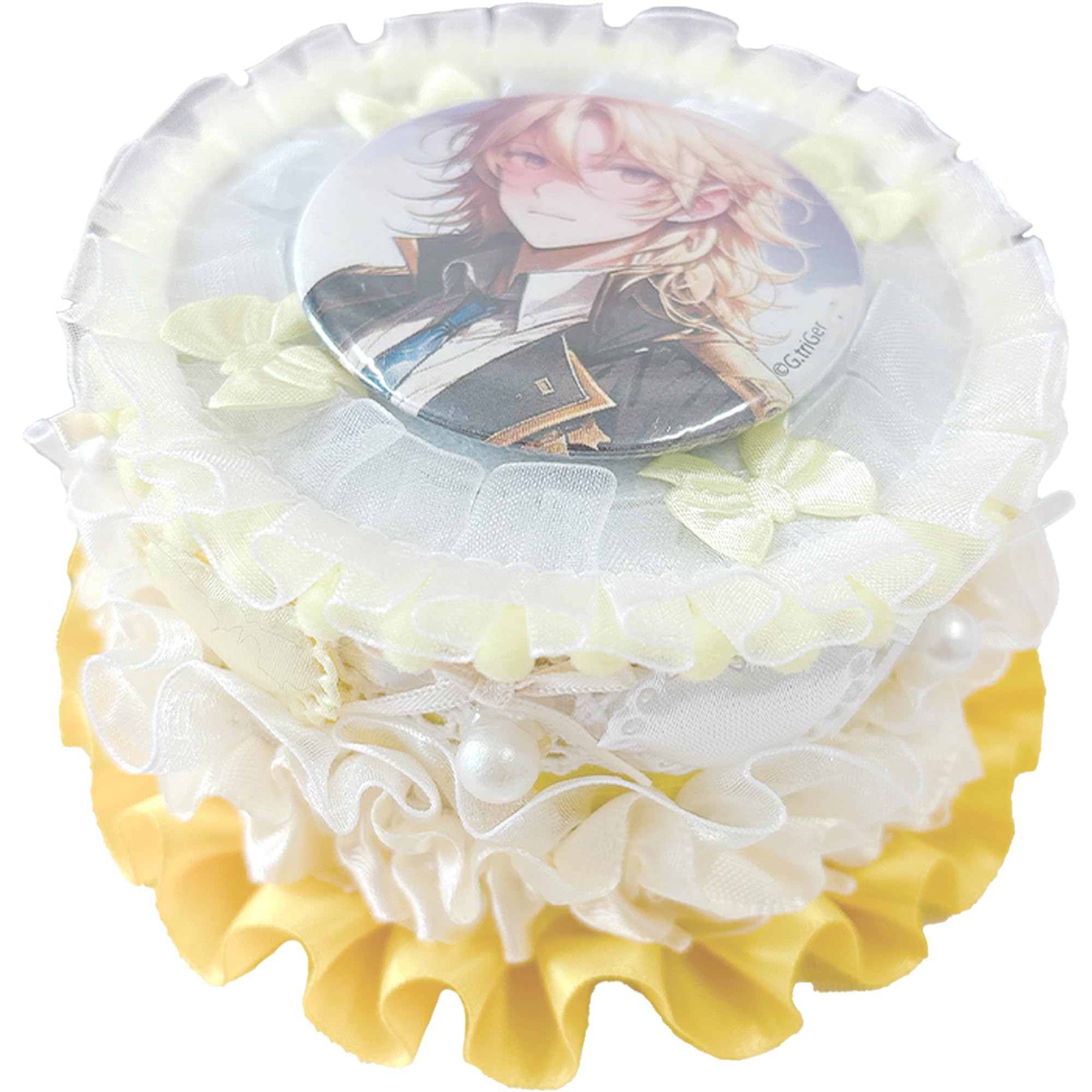 Amazon.co.jp: ホールケーキ型ロゼット【缶バッジ痛ロゼット】推し活