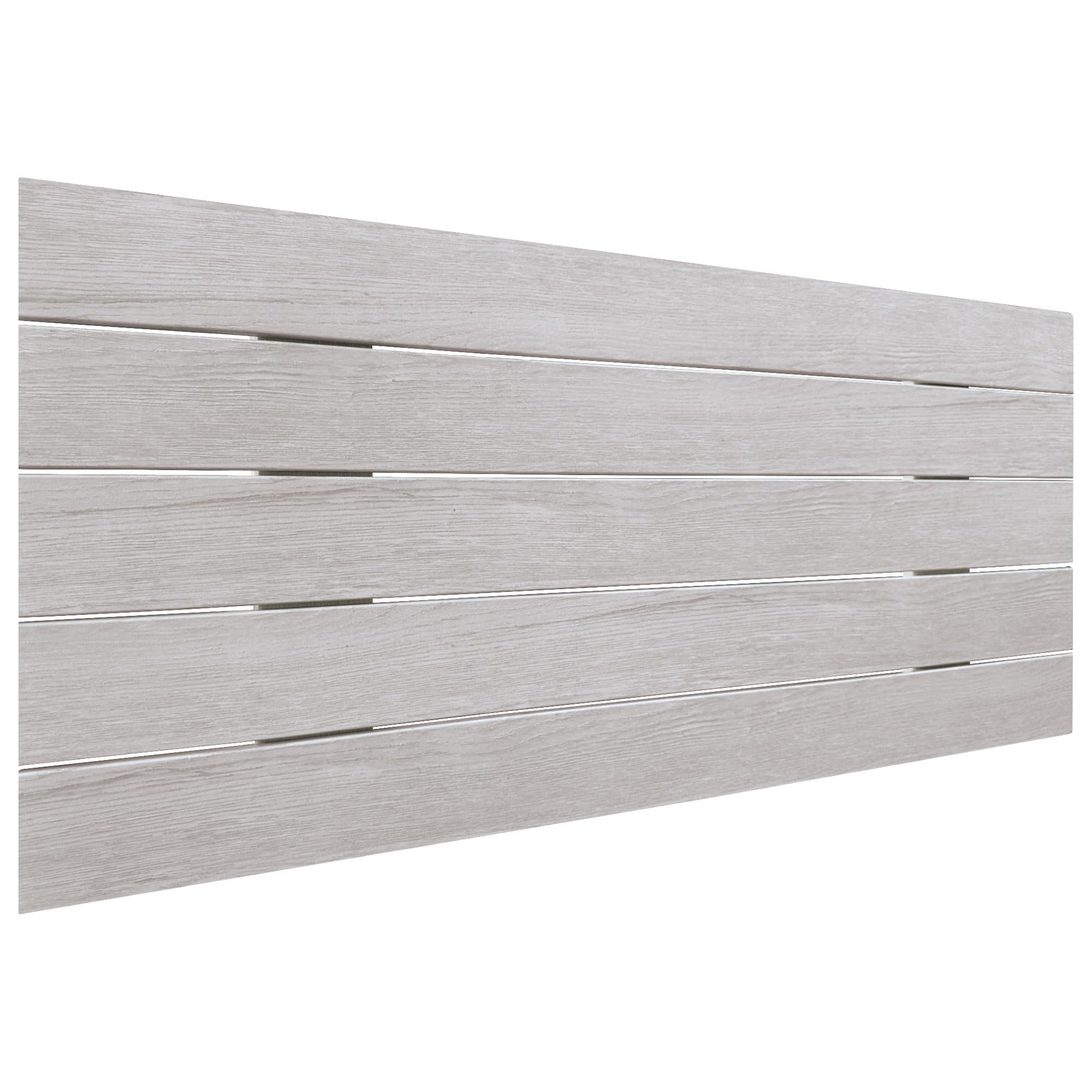 DHOME Cabecero de Madera reciclada DM Estilo Palet Horizontal Cama Palets Herrajes incluidos (90x46 Palet 5, Ártico Madera)