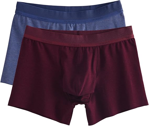 Amazon 別室収納 Separatec高級的なsupima綿で作るメンズボクサーパンツ タイトスタイル 2枚組 Xl ブルーブラック ワイン ボクサー 通販
