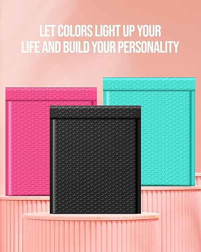 Miniatura 30 de GSSUSA - Sobres acolchados de polietileno de 6” x 10”, sobres de burbujas, bolsas sobres para envíos de pequeños paquetes, bolsa de envío, paquete