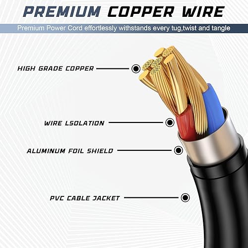 Miniatura 6 de Fancy Buying Cable USB de 65 W, 40 W, 6 pines (no punta cuadrada, no USB tipo C) Adaptador de cargador para Lenovo Yoga 3 Pro-1370 Yoga 3-1170 Yoga