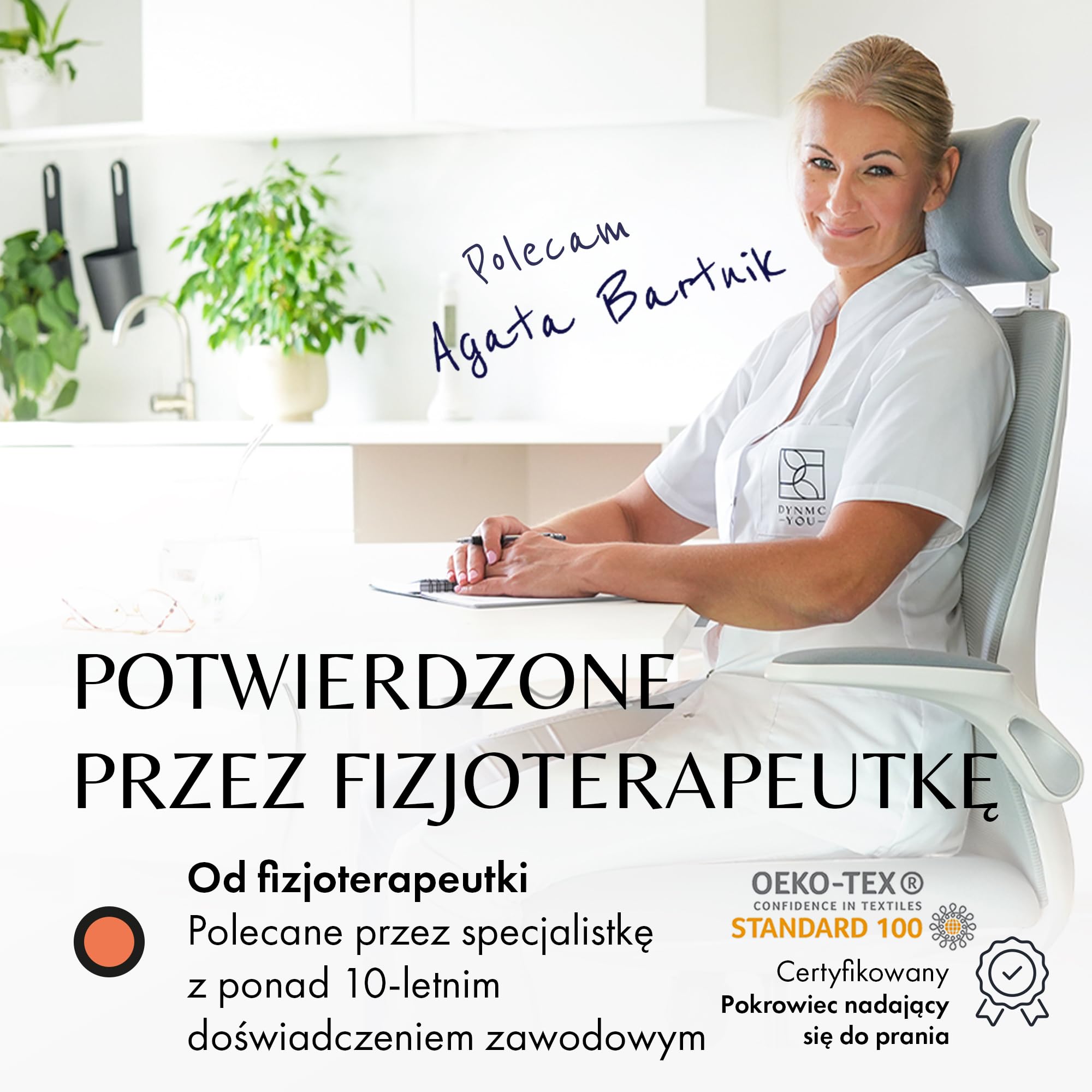 Poduszka Outdoor Na Krzesło Ogrodowe & Balkon - Gruba Pianka Memory 40x40 cm - Wygodna Antypoślizgowa Stabilna - Zestaw 2 lub 4 Sztuki do Wyboru - Jadalnia Kuchnia Salon Ogród Taras - OEKO-TEX