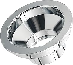 3918893 Ignition Switch Bezel for 1968-1972 Gm Trucks, Chevrolet Blazer C10 Pickup Ignition Switch Trim Parts (Metal/Chrome Finish)