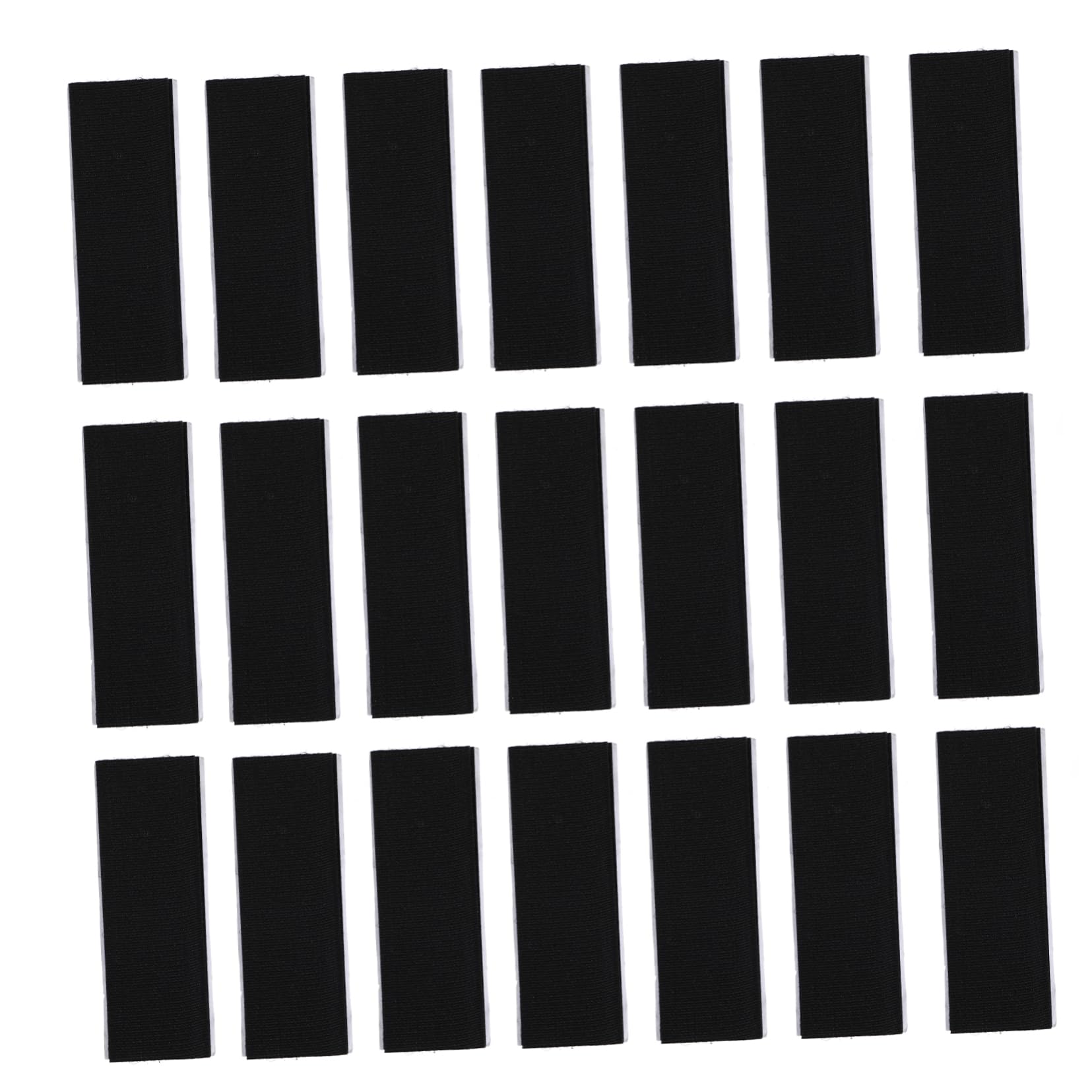 SOLUSTRE Self Adhesive Hook Loop Tape 100pcs Heavy Duty Adhesive Strips DIY Fixing Tape for Home Organizati