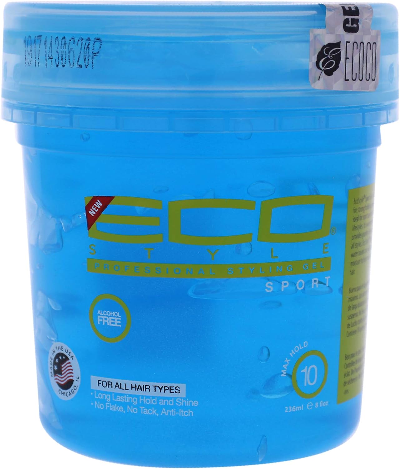 Eco Styling Gel Blue 8 oz. Amazon.ca Beauty & Personal Care
