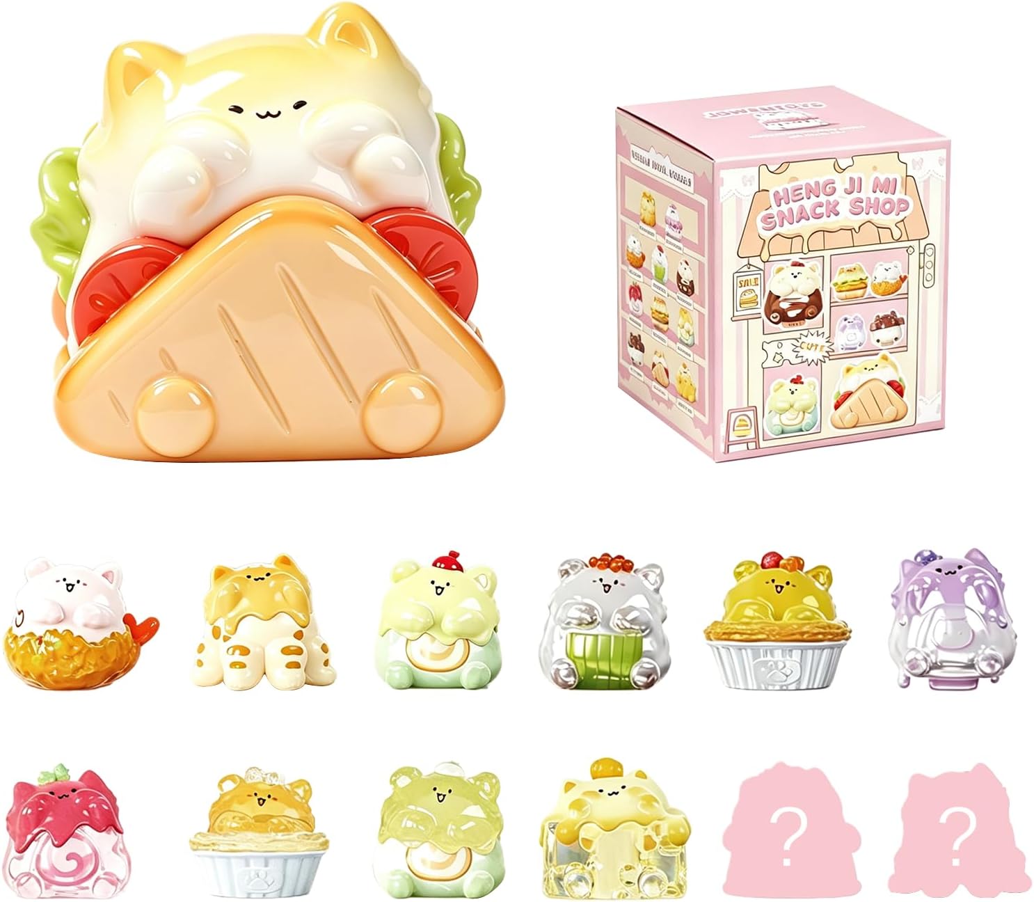 Heng Ji Mi Snack Shop Serie Mini Blind Box Cute Food-Theme Toy