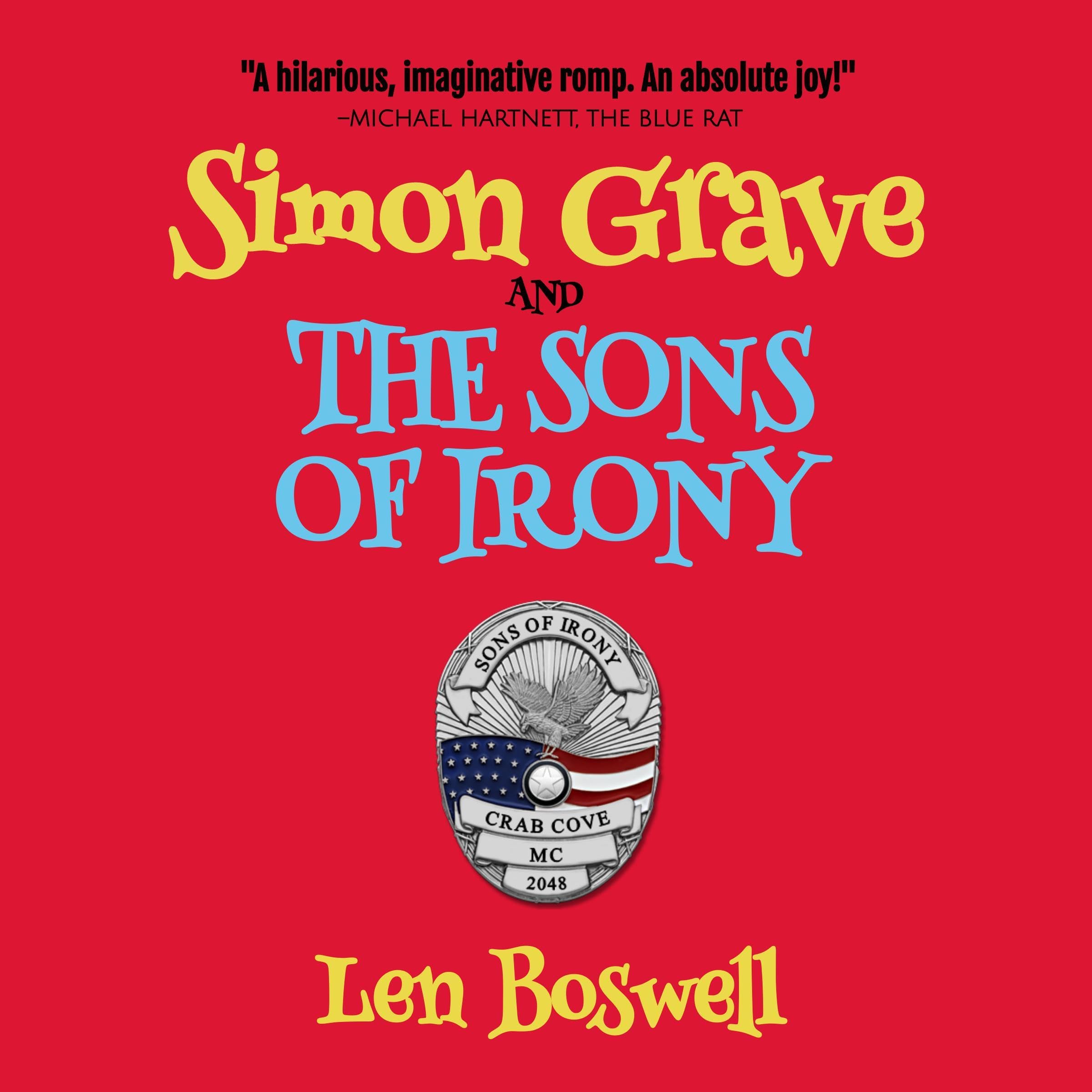 Cover art for Simon Grave and the Sons of Irony