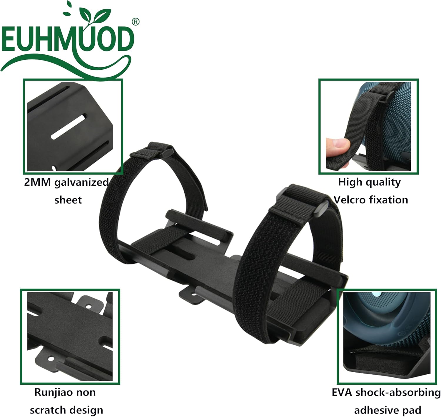 Universal Speaker Mount Adapter for 4/JBL Charge, 5/Flip, 6/UE Boom & More - Heavy Duty Metal Bracket for Jet Ski, Snowmobile, Boat, UTV, Golf Cart (Adjustable Clamp) - Image 8