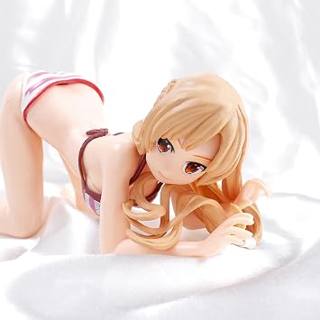 Tokyo Ghoul Anime Cartoon Phone Bracket Asuna Figure Statue Desktop Decoration Gift Ornament Swimsuit Doll Car Ornament Toy Doll Statue 3D Model, Size: 8.27 L x 1.97 H