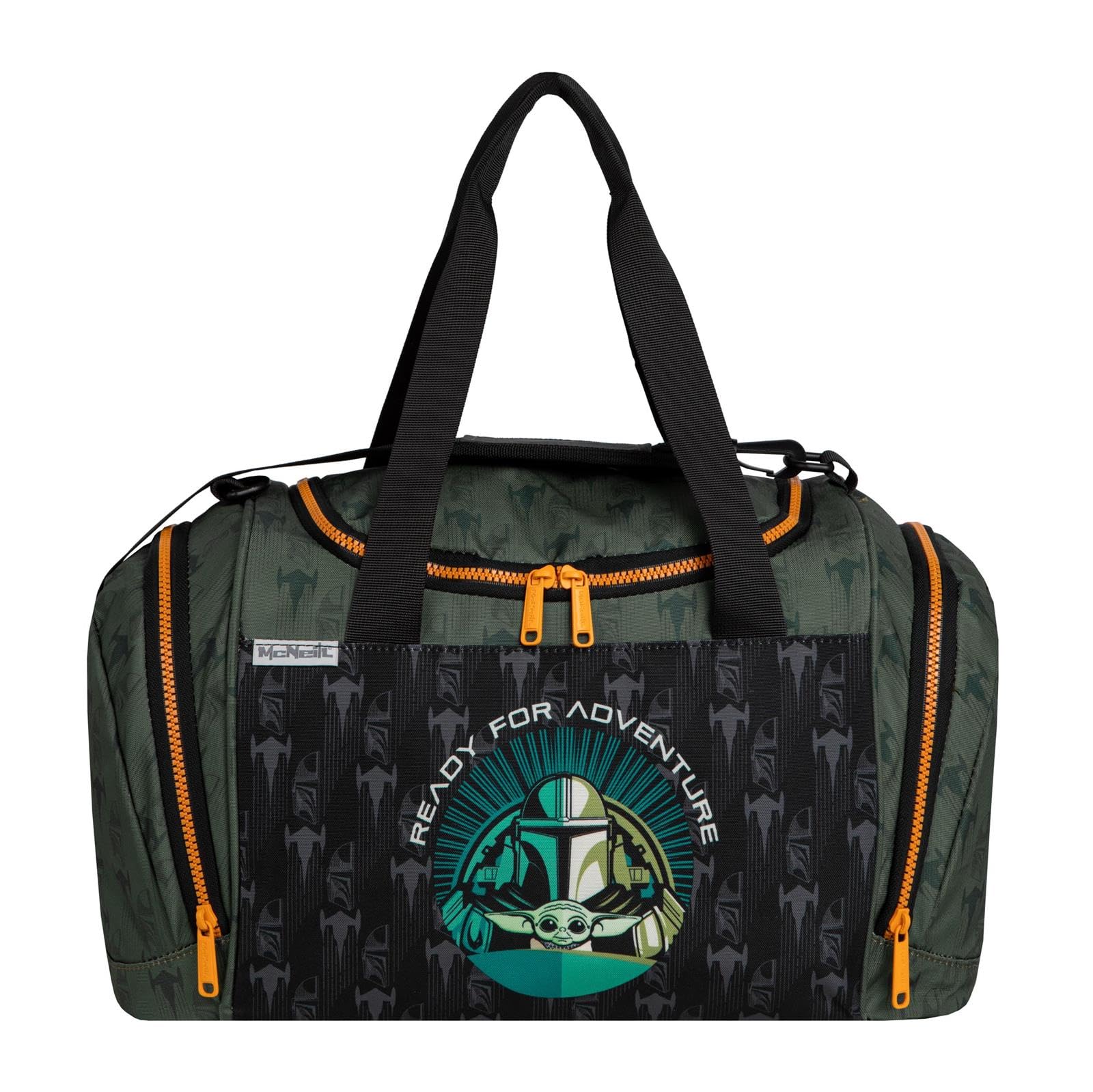 McNeill Sports Bag - Disney Collection 2024, Mandalorian, 45 cm x 25 cm x 20 cm, Marvel Avengers