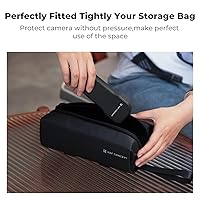 Vista 4 de K&F CONCEPT Funda protectora de cardán compatible con DJI Osmo Pocket 3 Creator Combo, funda rígida portátil con forro suave, accesorios de bolsillo