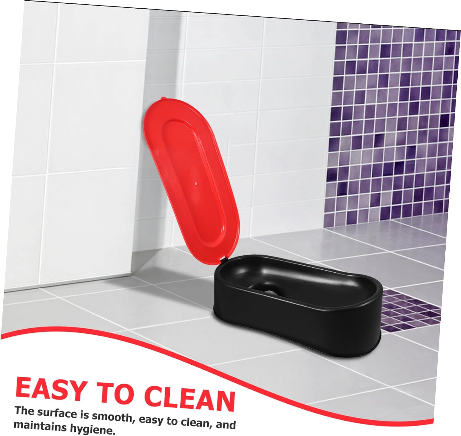 COLLBATH Sturdy Padded Toilet Seat Bedpan Liners Disposables for Elderly Portable for Home Construction Use