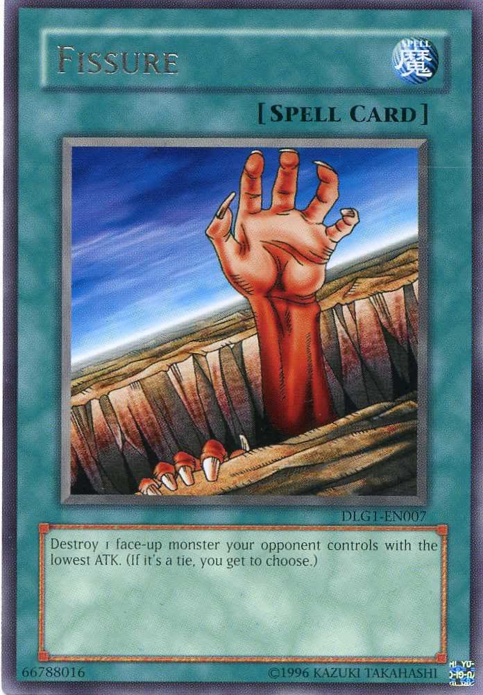 yugioh fissure card Amazon.com: Yu-Gi-Oh! - Fissure (DLG1-EN007) - Dark Legends - Unlimited  Edition