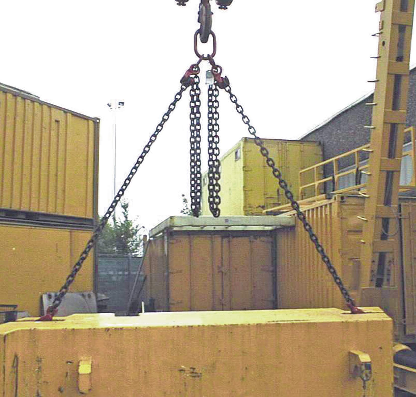 Dolezych DoKett 2 aanslagketting 1-streng met vorkkophaak, lengte = 2,00,m