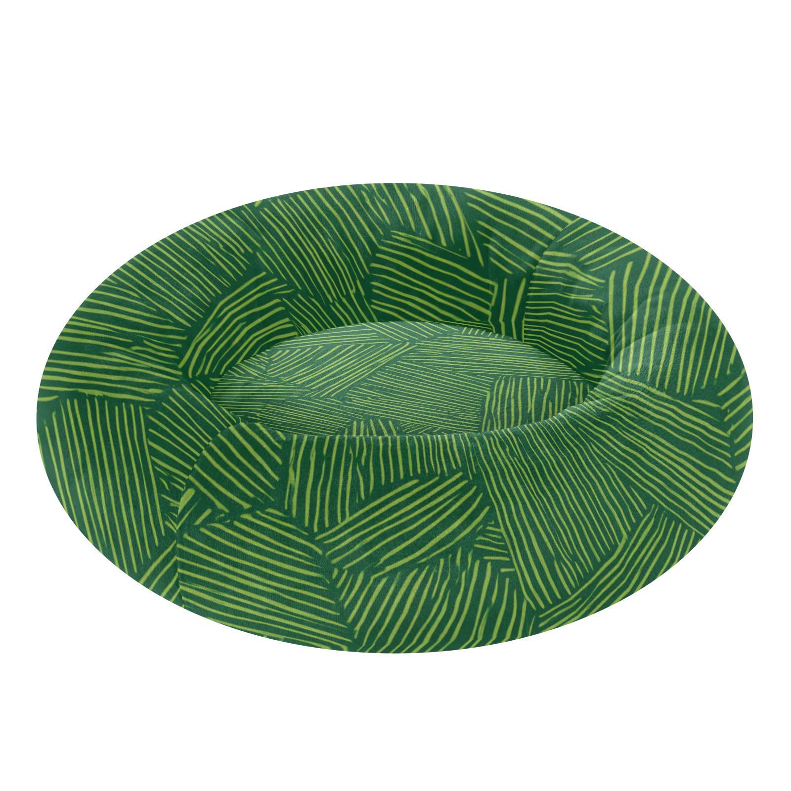 Panier anxiolytique chien et chaton vert S pour salon moderne