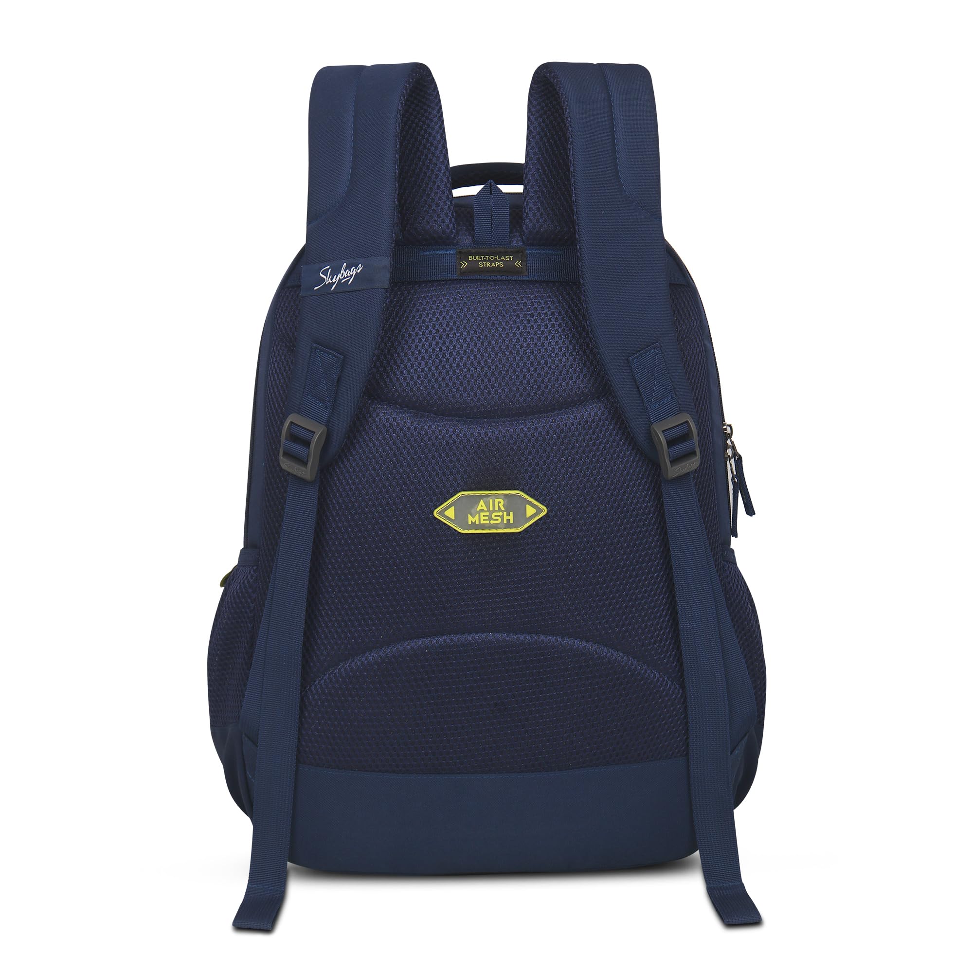 Skybags Ikon 01 22 Litre Casual College Standard 4 Compartment Backpack Blue 3