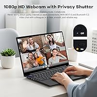 Vista 5 de NIMO Laptop FHD-IPS de 15.6" Intel 8 núcleos i5-12450H (hasta 4.4 GHz, Beat i7-11800H), 8 GB de RAM 256 GB SSD 100 W PD Type-C huella dactilar, 2