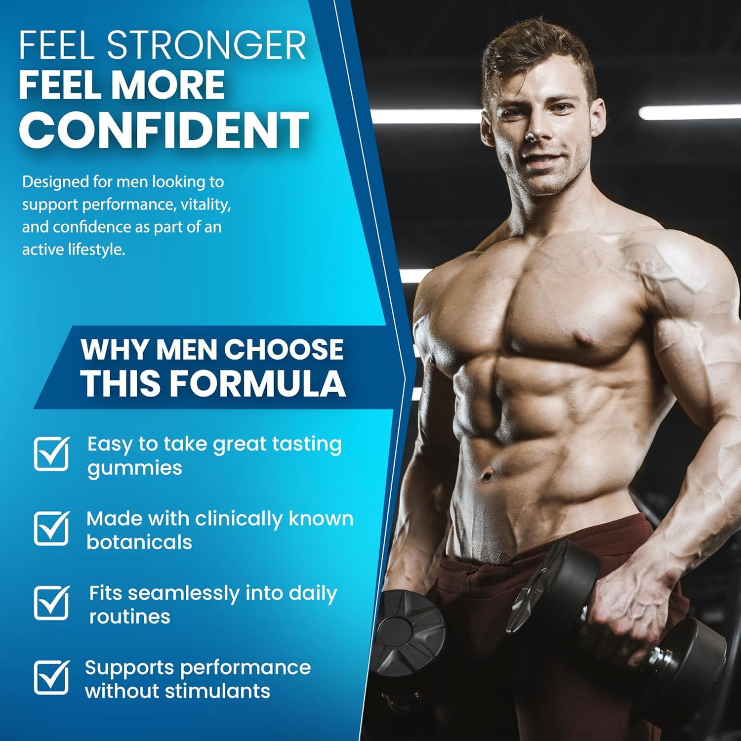 gomitas de mejora masculina, contienen fórmula natural,2 uds. | llenas de energía y confianza, mejoran el estado de ánimo y mejoran la resistencia.